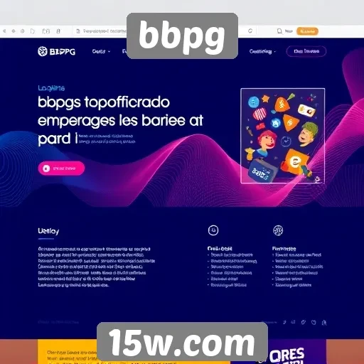 experiência do usuário no site bbpg em foco