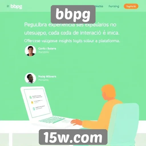 Experiências dos usuários no site bbpg